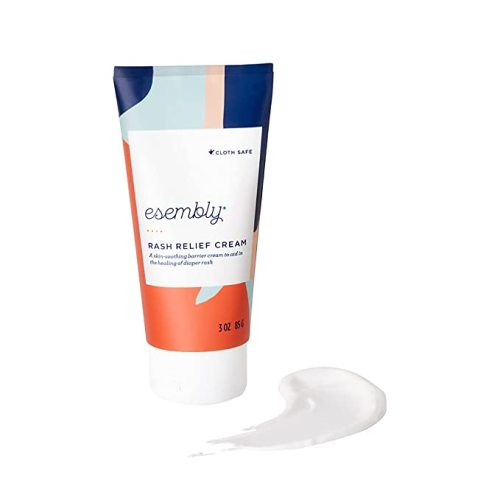 Esembly Rash Relief Cream, Organic and Cloth Friendly Zinc Oxide Barrier Cream