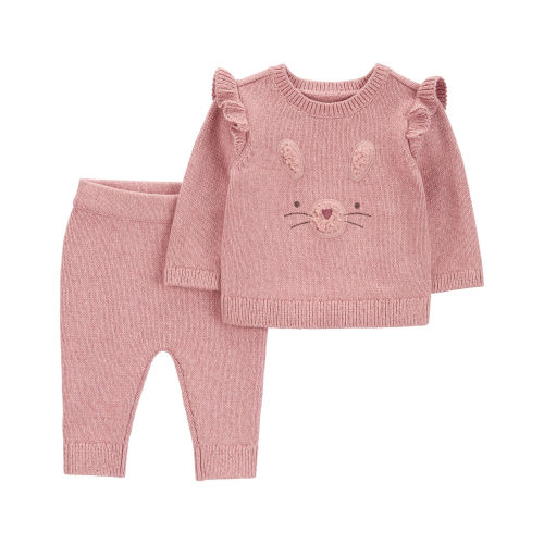 2-Piece Bunny Pullover & Jogger Set - Carter's | Carter's