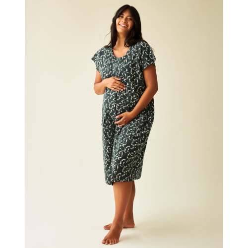Universal Labor & Delivery Gown | Grey Heather - Kindred Bravely