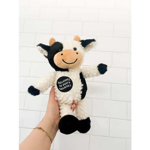 Welcome To God's Country Cow Stuffy – OUR HOUSE ABOVE