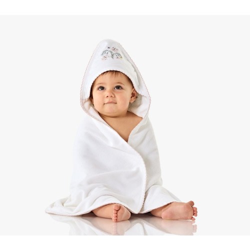 Wildflower Butterfly Baby Hooded Towel