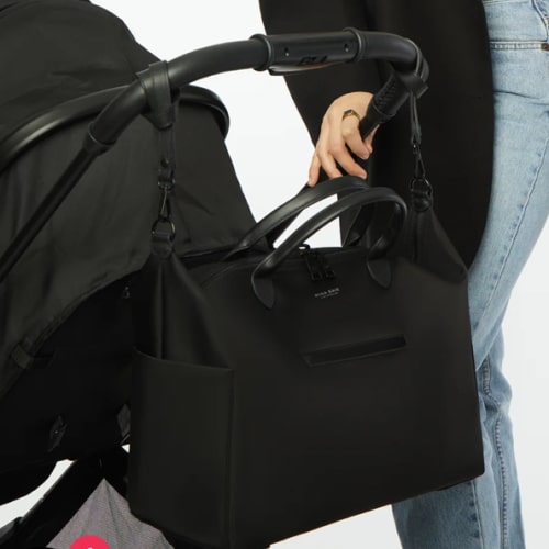 Diaper bag stroller hooks (Nappa Leather)