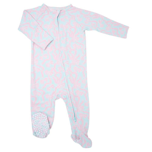 Bow Print Zipper Footie
    
    
    
      – The Piccolina Shop