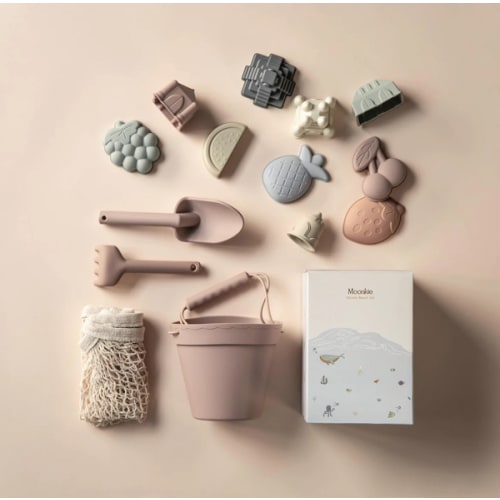 Silicone Beach Toy Set (Blush)