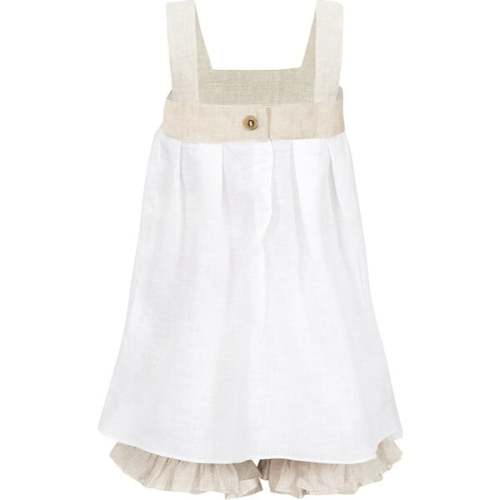 Bridgitte Set, White/Oatmeal - Baliene | Maisonette