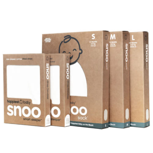 SNOO Sleep Sack Bundle in Small, Medium, Large Sizes and Sheets – Happiest Baby