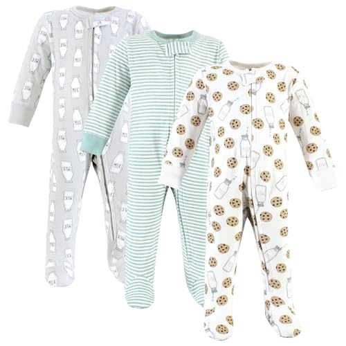 Hudson Baby Unisex Baby Cotton Sleep and Play