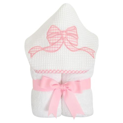 Pink Bow Hooded Towel