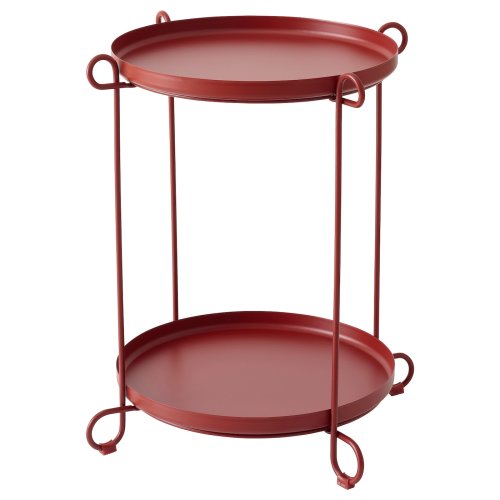 LIVELYCKE Tray table - red 19 5/8 "