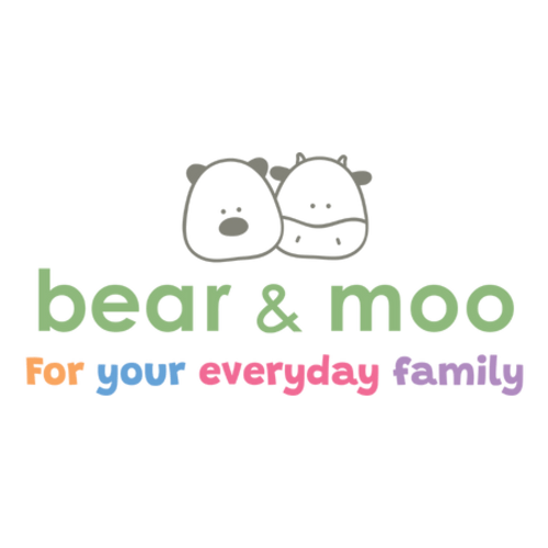 LUXE Baby Nappy Caddy | Blaxk Nappy Bag | Bear & Moo