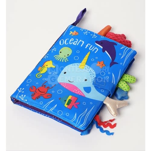 Buy Montessori Baby Soft Sensory Book Online I Montessori Generation