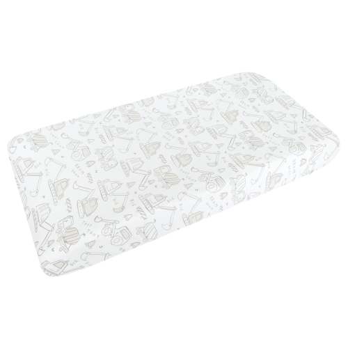 Premium Knit Diaper Changing Pad Cover - Gage