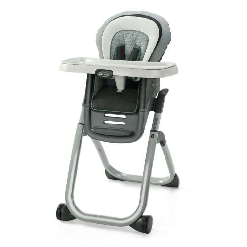 Free Shipping! Graco DuoDiner DLX 6-in-1 Highchair with 6 Growing Stages, Recline, Adjustable Height and Seat for Two