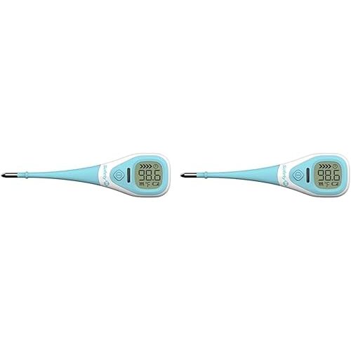 Safety 1st Quick Read 2-in-1 Thermometer, One Size, Blue (Pack of 2)