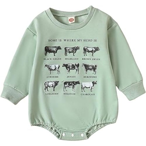 Newborn Baby Boy Girl Fall Outfit Romper Football Game Day Embroidery Onesie Jumpsuit Bodysuit Infant Winter Clothes