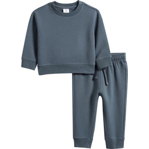 Core Fleece Sweatshirt & Joggers Set, 6M