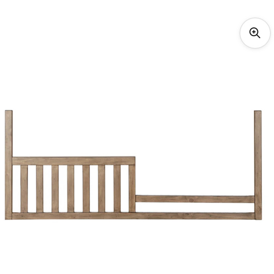 appleseed Rowan Toddler Rail – Color: Sandwash