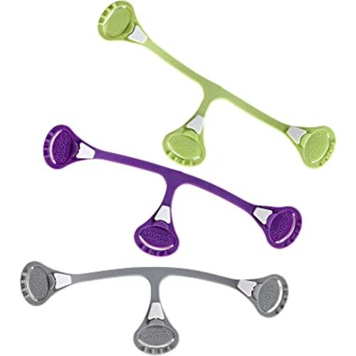 Snappi Cloth Diaper Clips | Replaces Diaper Pins | Use with Cloth Prefolds and Cloth Flatfolds 3 Count (Pack of 1 )