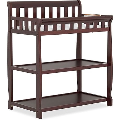 Ashton Changing Table, Espresso , 34x20x40 Inch (Pack of 1)
