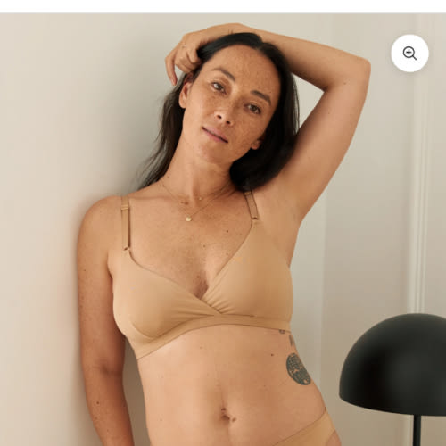 Soft-Cup Nursing Bra - Camel