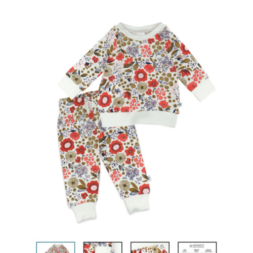 2-Piece Cozy Sweatsuit Set | Honest Baby Clothing