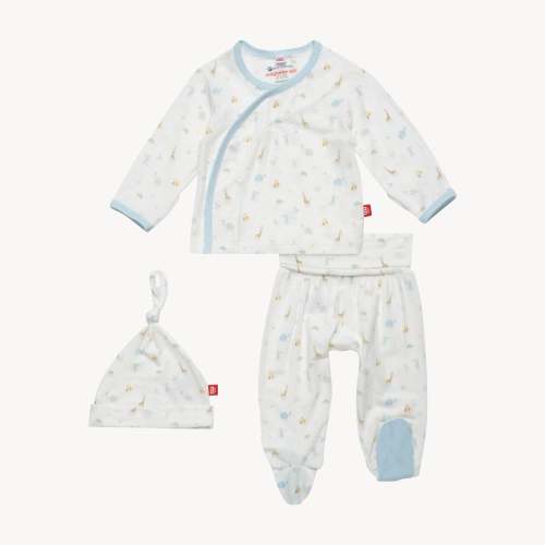blue little bitty pretty one modal magnetic take me home kimono set – Magnetic Me