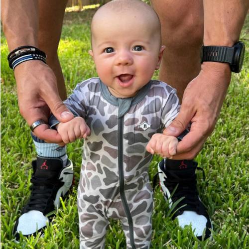 Baby Zip Up - Classic Deer Camo – BURLEBO