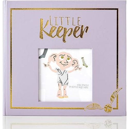 Conquest Journals Harry Potter Little Keeper Baby Photo Album, 100 Pages, Holds 200 4x6 Photos, Measures 9"x8.5", Officially Licensed