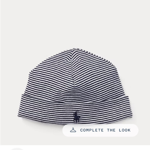 Striped Cotton Hat | Ralph Lauren
