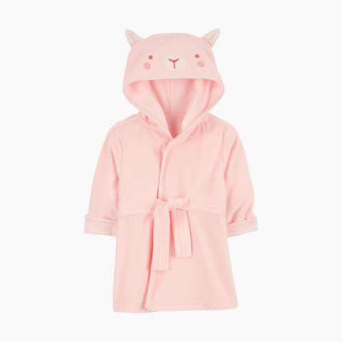 Carter's Hooded Terry Robe - Pink, 0-9 M