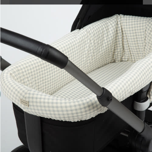 Bugaboo Bassinet Stroller Cover - Vichy Blue
