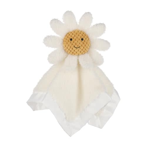 Apricot Lamb Daisy Soft Loveys for Babies, Security Blanket for Baby Boy and Girl, 13.8 Inches for Infant and Toddlers