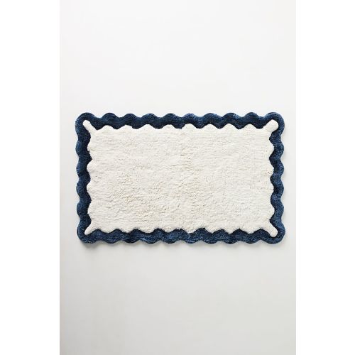 Maeve by Anthropologie Scalloped Bath Mat - Small