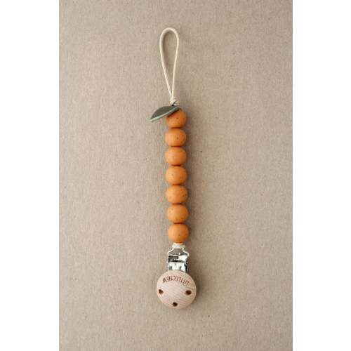 Pacifier Clip - Orange – littleCHEW