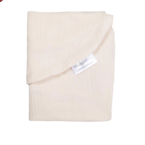 Lounger Curve Muslin Cover | Natural