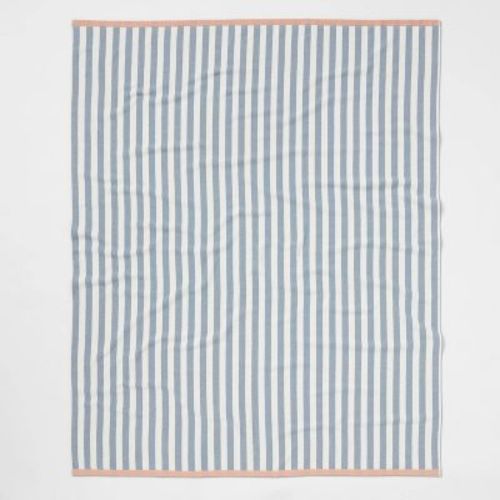 Blue Cabana Striped Oversized Jumbo Beach Towel - Threshold™