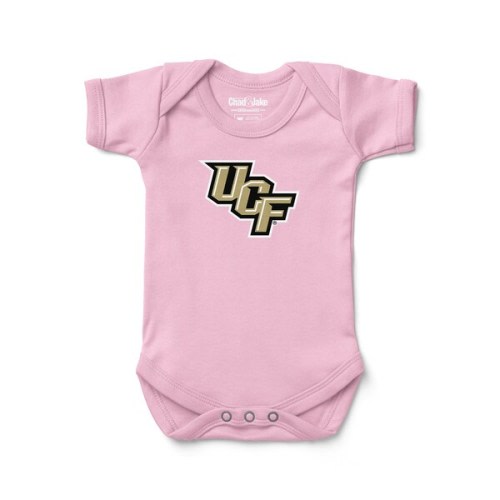 UCF Knights Chad & Jake Newborn & Infant Mascot Logo Bodysuit - Light Pink