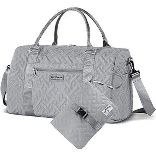 Diaper Bag Tote:Large Mommy Bag, Baby Bag, Weekend Travel Diaper Bags for Boy and Girl, Mom Hospital Bag, Twins or 2 Kids Diapers Bag with Small Diapers Storage Bag Grey