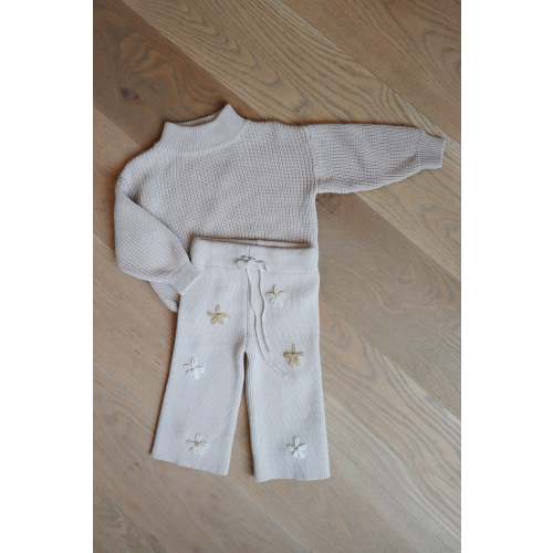 flora knit set