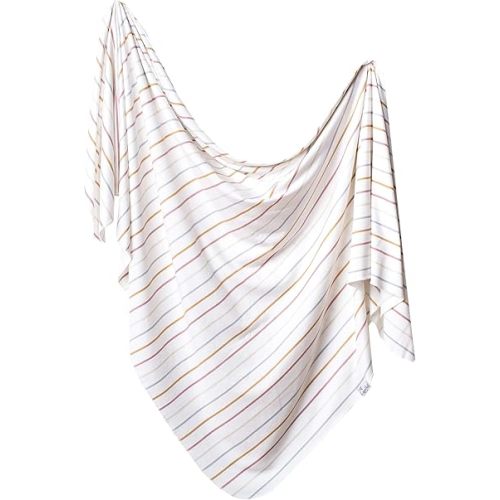 Copper Pearl Large Premium Knit Baby Swaddle Receiving Blanket Piper