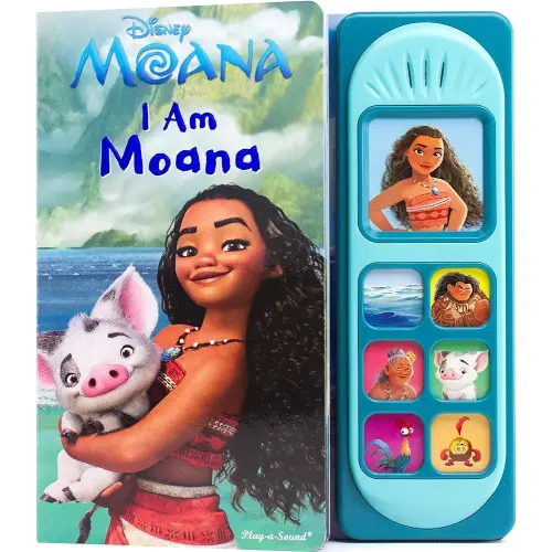 Disney Moana - I Am Moana Little Sound Book - PI Kids (Disney Moana: Play-A-Sound) (Play-A-Song)