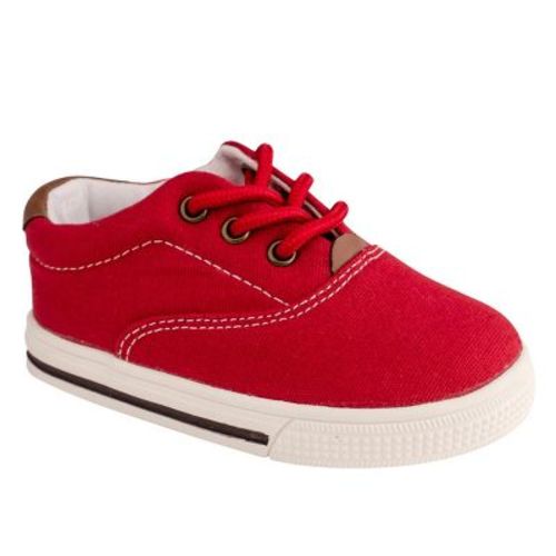Baby Deer Toddler Lace up Canvas sneaker