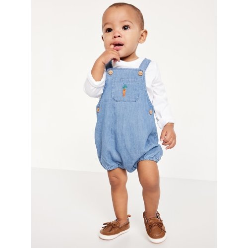 Long-Sleeve T-Shirt and One-Piece Romper Set for Baby