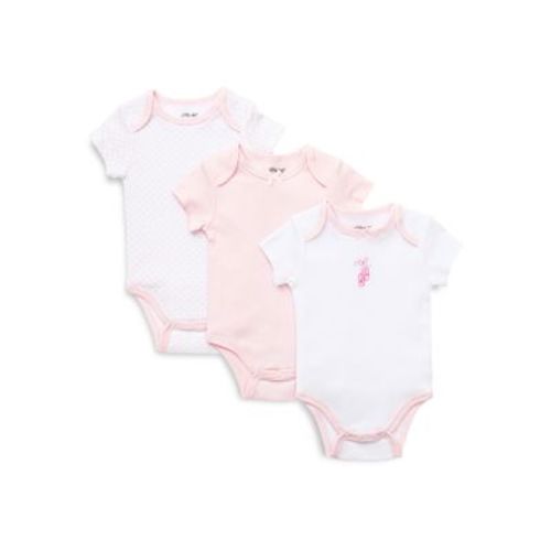 Girls' Prima Ballerina Bodysuit, 3 Pack - Baby