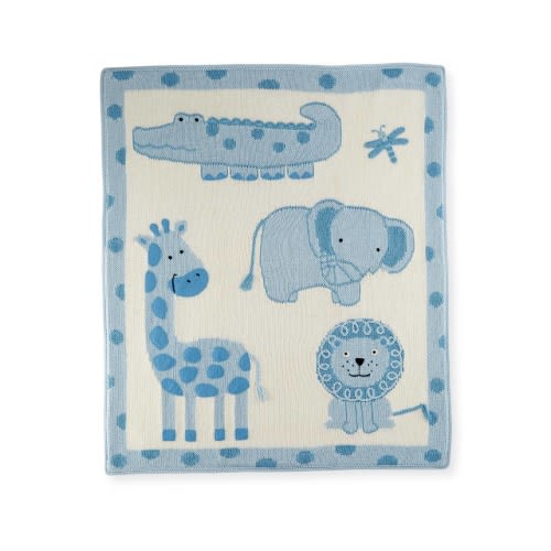 Jungle Cotton Baby Blanket