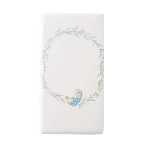 Peter Rabbit™ Picture Perfect Organic Crib Fitted Sheet | Pottery Barn Kids
