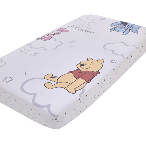 Disney Baby Winnie The Pooh 'Little Dreamer' Fitted Crib Sheet