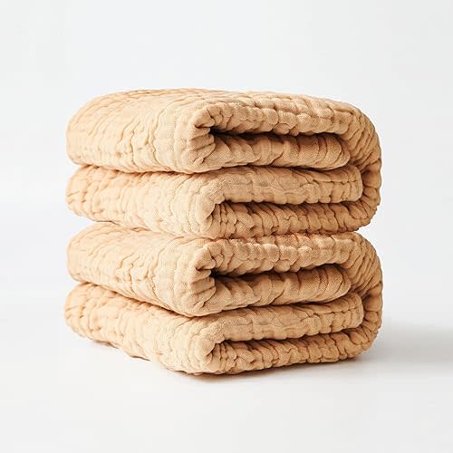 Unbleached Cotton Quilt Swaddle Blankets