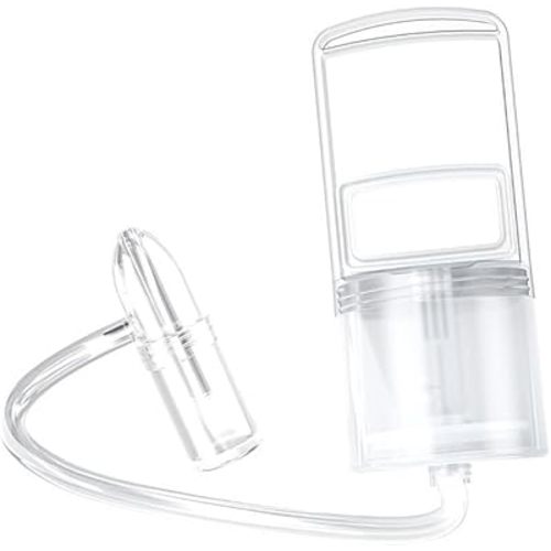 Nasal Aspirator for Baby, Portable Hand Puller Nose Sucker, Quiet Suction Easy to Operate | Reusable | Soft Silicone Nose Cleaner for Fast and Effective Relief of Nasal Congestion in Infant