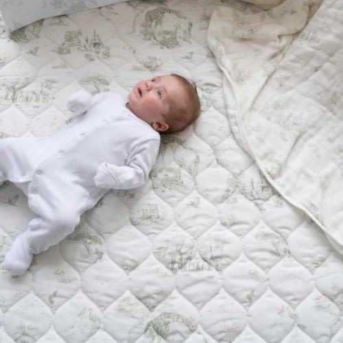 Safari Toile Quilted Playmat
